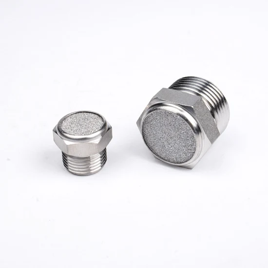 Ssv Series Porous Sintered Stainless Steel Exhaust Muffler